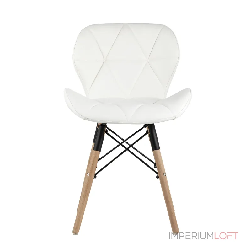 обеденный дизайнерский Бон обивка экокожа белый от ImperiumLoft