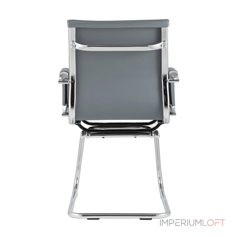 TopChairs Visit серое, обивка из экокожи, металический каркас от ImperiumLoft TopChairs Visit серое, обивка из экокожи, металический каркас от ImperiumLoft