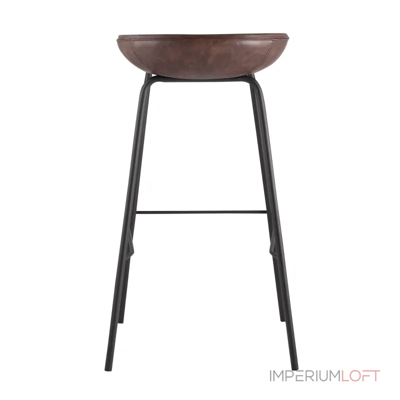 Beetle Lite PU коричневый, металлический каркас, черные ножки от ImperiumLoft Beetle Lite PU коричневый, металлический каркас, черные ножки от ImperiumLoft