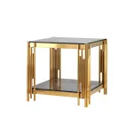 55*55 ГЭТСБИ сталь золото стекло smoke от ImperiumLoft