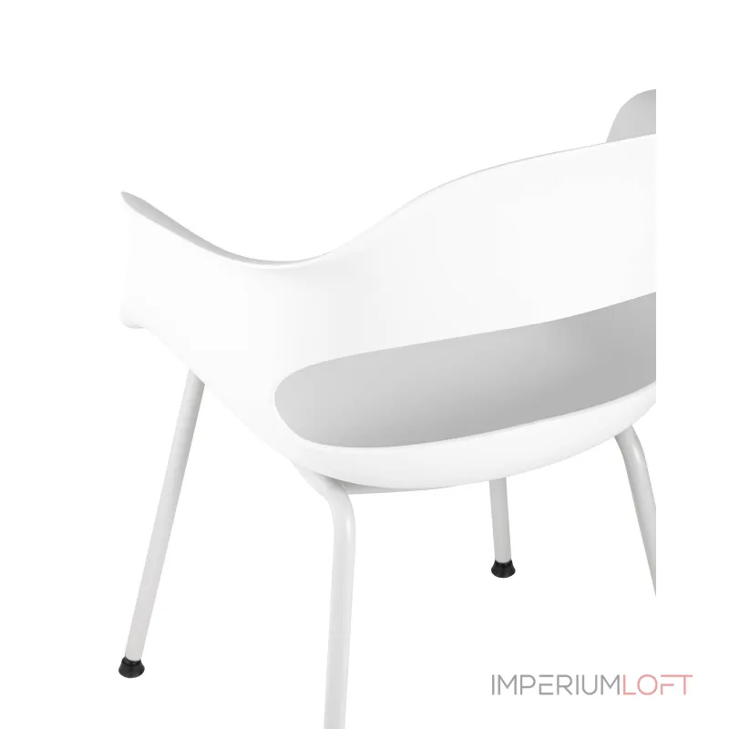 Lady белый с подножки из окрашенного металла от ImperiumLoft