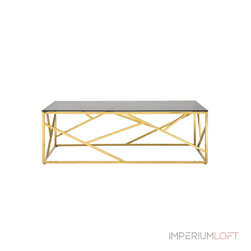 120*60 АРТ ДЕКО золото стекло smoke каркас нержавеющая сталь от ImperiumLoft 120*60 АРТ ДЕКО золото стекло smoke каркас нержавеющая сталь от ImperiumLoft