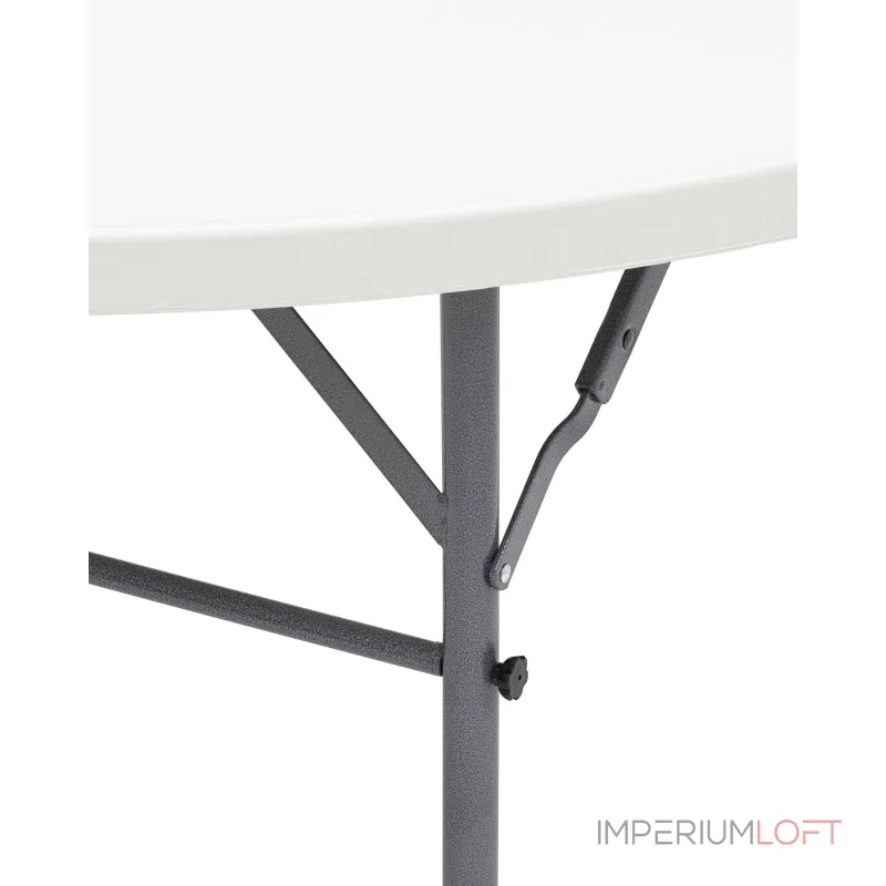 круглый 150 см диаметр, белая столешница от ImperiumLoft круглый 150 см диаметр, белая столешница от ImperiumLoft