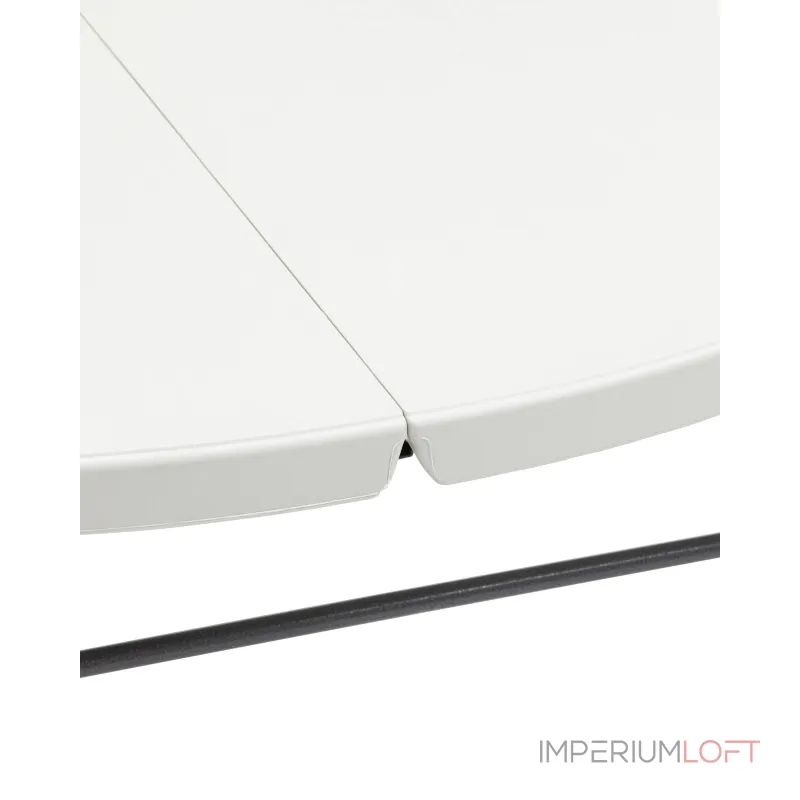 круглый 150 см диаметр, белая столешница от ImperiumLoft круглый 150 см диаметр, белая столешница от ImperiumLoft