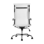TopChairs City офисное белое обивка экокожа, механизм качания Top Gun от ImperiumLoft