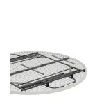 круглый 150 см диаметр, белая столешница от ImperiumLoft