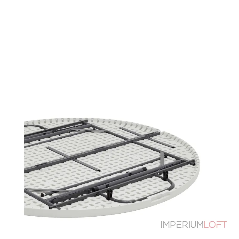 круглый 150 см диаметр, белая столешница от ImperiumLoft круглый 150 см диаметр, белая столешница от ImperiumLoft