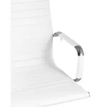 TopChairs City офисное белое обивка экокожа, механизм качания Top Gun от ImperiumLoft