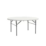 круглый 150 см диаметр, белая столешница от ImperiumLoft