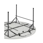 круглый 150 см диаметр, белая столешница от ImperiumLoft