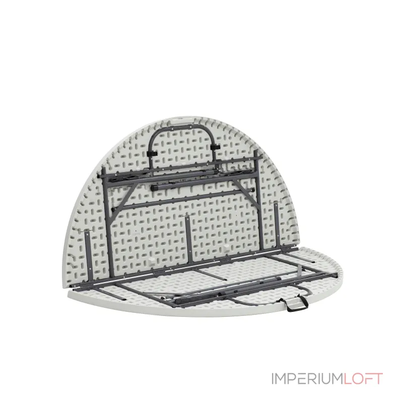 круглый 150 см диаметр, белая столешница от ImperiumLoft круглый 150 см диаметр, белая столешница от ImperiumLoft