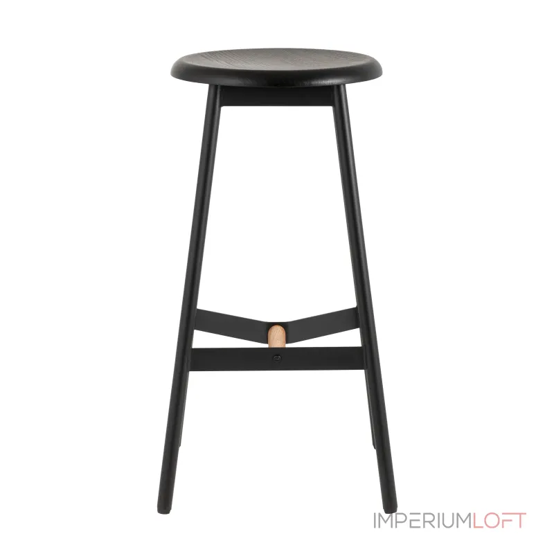 Knobb чёрный барный стул от ImperiumLoft Knobb чёрный барный стул от ImperiumLoft