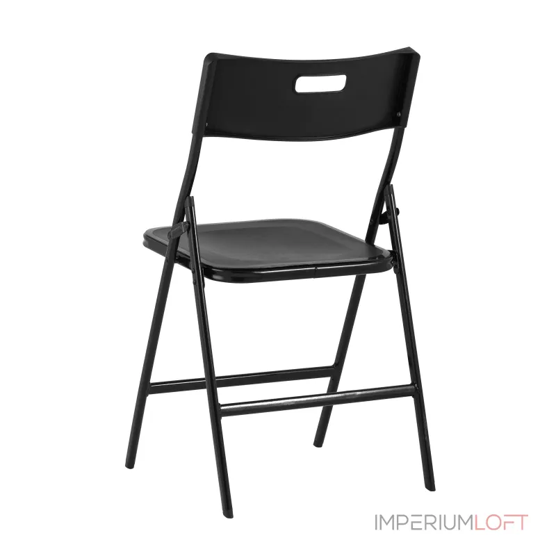 банкетный LITE черный, высокопрочный пластик, металлический каркас от ImperiumLoft банкетный LITE черный, высокопрочный пластик, металлический каркас от ImperiumLoft