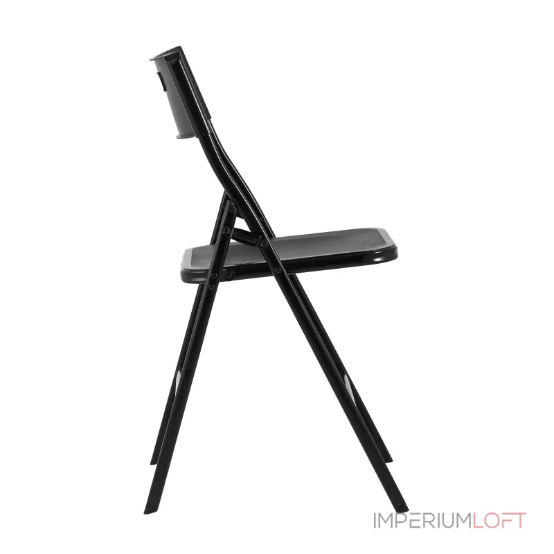 банкетный LITE черный, высокопрочный пластик, металлический каркас от ImperiumLoft банкетный LITE черный, высокопрочный пластик, металлический каркас от ImperiumLoft