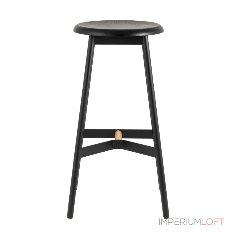 Knobb чёрный барный стул от ImperiumLoft Knobb чёрный барный стул от ImperiumLoft
