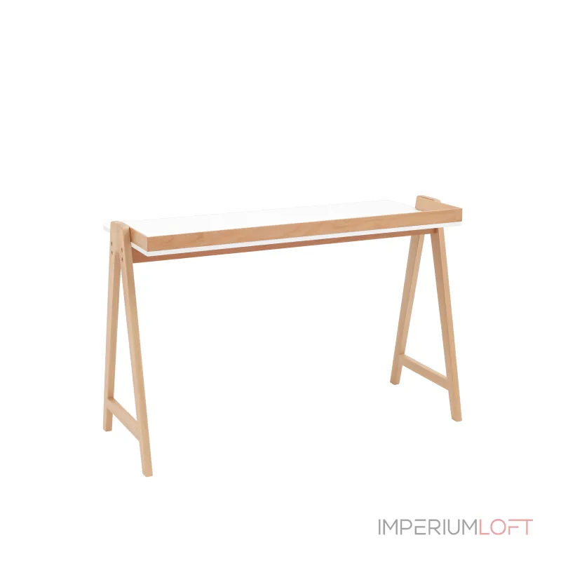 Pyramid 118*53 белый/светлое дерево от ImperiumLoft