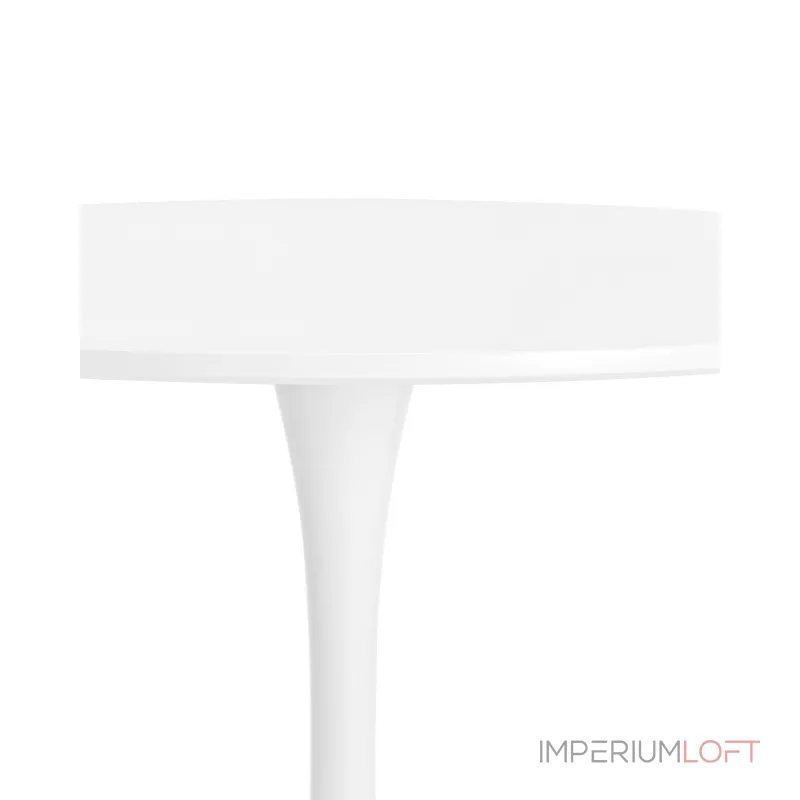 Tulip D100 белый столешница МДФ ножка металл от ImperiumLoft Tulip D100 белый столешница МДФ ножка металл от ImperiumLoft