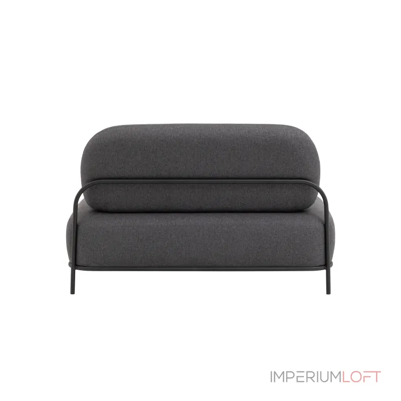 Стоун рогожка тёмно-серый от ImperiumLoft