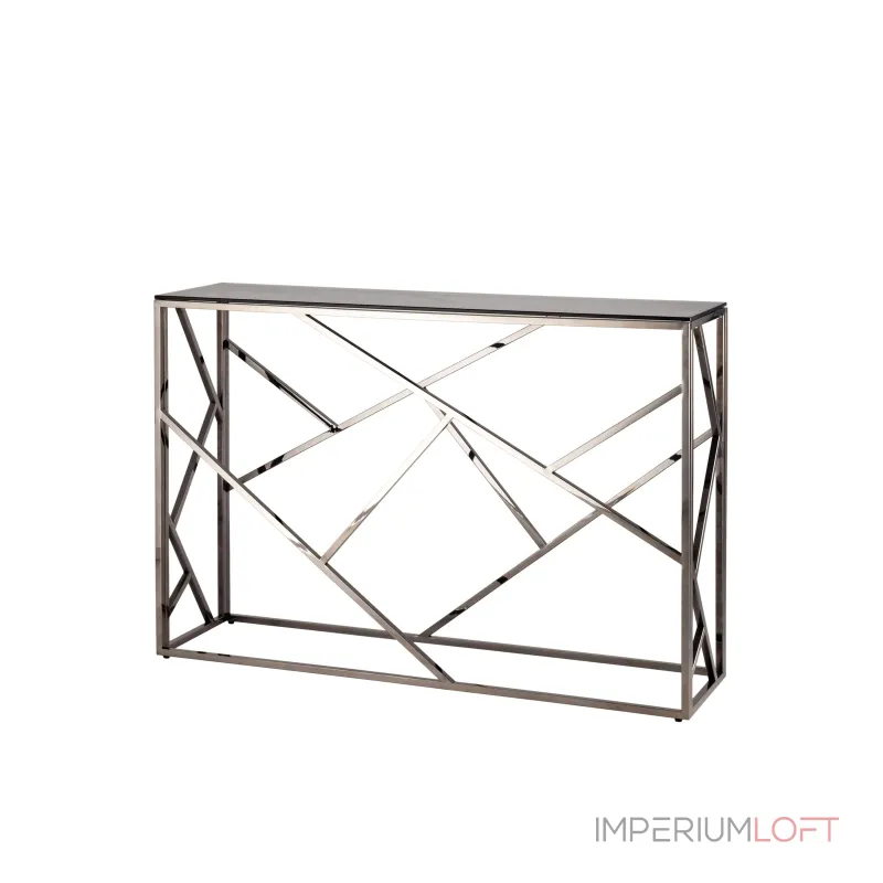 АРТ ДЕКО 115*30 темный хром стекло smoke нержавеющая сталь от ImperiumLoft АРТ ДЕКО 115*30 темный хром стекло smoke нержавеющая сталь от ImperiumLoft