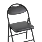 Hagen экокожа серый каркас черный от ImperiumLoft