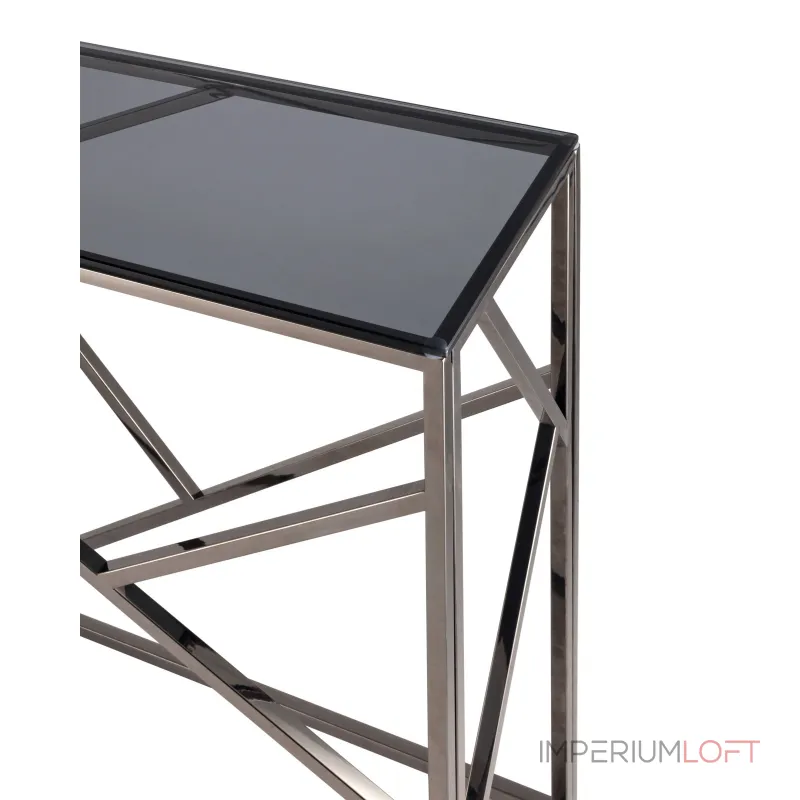 АРТ ДЕКО 115*30 темный хром стекло smoke нержавеющая сталь от ImperiumLoft АРТ ДЕКО 115*30 темный хром стекло smoke нержавеющая сталь от ImperiumLoft