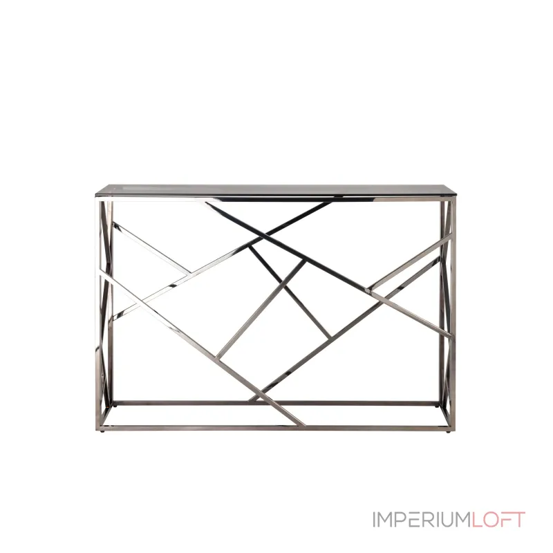 АРТ ДЕКО 115*30 темный хром стекло smoke нержавеющая сталь от ImperiumLoft АРТ ДЕКО 115*30 темный хром стекло smoke нержавеющая сталь от ImperiumLoft