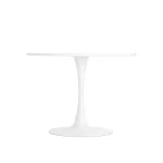 Tulip D100 белый столешница МДФ ножка металл от ImperiumLoft