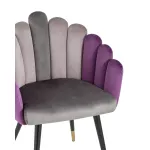 Камелия серый мягкое обивка велюр от ImperiumLoft