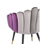 Камелия серый мягкое обивка велюр от ImperiumLoft