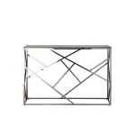 АРТ ДЕКО 115*30 темный хром стекло smoke нержавеющая сталь от ImperiumLoft