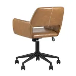 Филиус коричневый обивка экокожа крестовина металл черный механизм регулировки высоты от ImperiumLoft