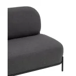 Стоун рогожка тёмно-серый от ImperiumLoft