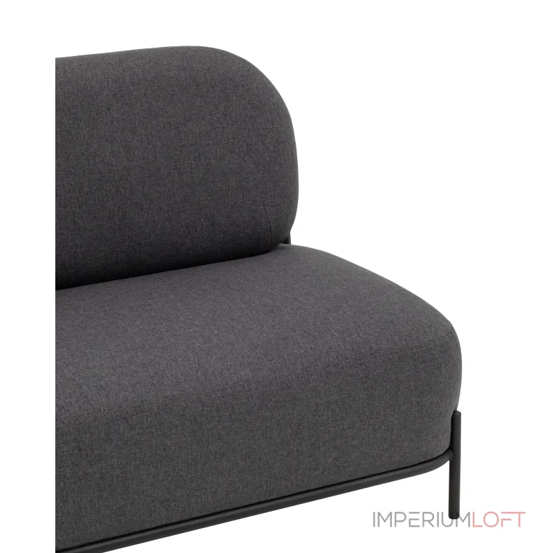 Стоун рогожка тёмно-серый от ImperiumLoft