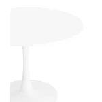 Tulip D100 белый столешница МДФ ножка металл от ImperiumLoft