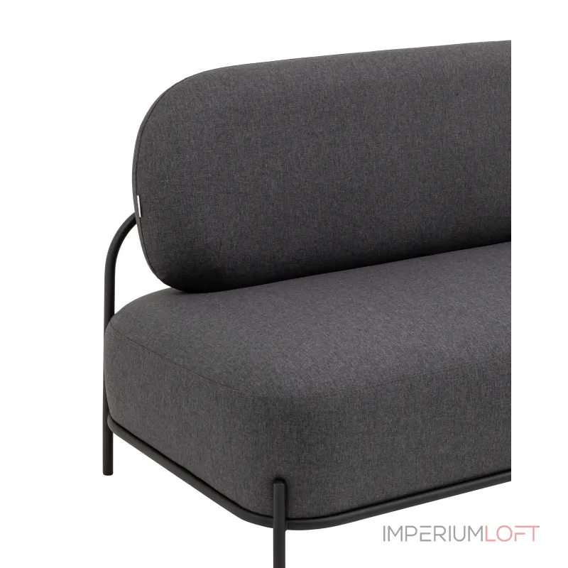 Стоун рогожка тёмно-серый от ImperiumLoft