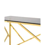 АРТ ДЕКО 120*40 нержавеющая сталь золото стекло темный хром от ImperiumLoft