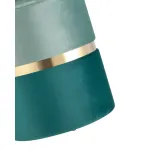 Кэрри с ящиком велюр бирюзовый с декоративным золотым ободком от ImperiumLoft