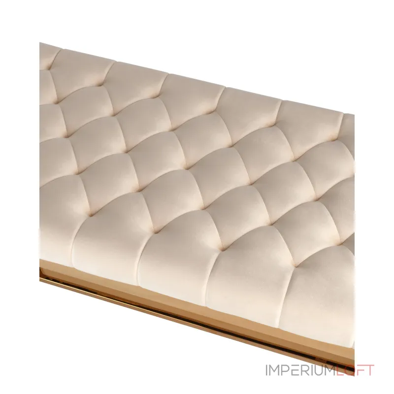 БРУКЛИН сталь золото, нержавеющая сталь, обивка сиденья бежевый велюр от ImperiumLoft БРУКЛИН сталь золото, нержавеющая сталь, обивка сиденья бежевый велюр от ImperiumLoft