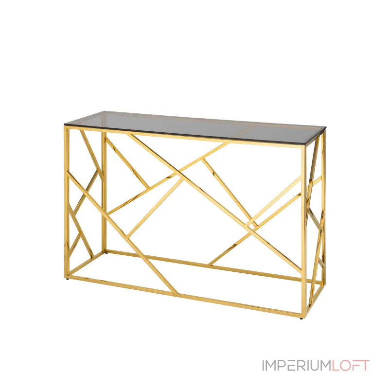 АРТ ДЕКО 120*40 нержавеющая сталь золото стекло темный хром от ImperiumLoft АРТ ДЕКО 120*40 нержавеющая сталь золото стекло темный хром от ImperiumLoft