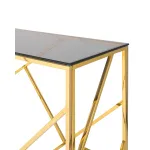 АРТ ДЕКО 120*40 нержавеющая сталь золото стекло темный хром от ImperiumLoft