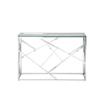 АРТ ДЕКО 115*30 серебро, каркас нержавеющая сталь от ImperiumLoft