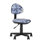 детское УМКА абстракция синий обивка ткань крестовина пластик механизм регулировки высоты от ImperiumLoft