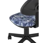 детское УМКА абстракция синий обивка ткань крестовина пластик механизм регулировки высоты от ImperiumLoft