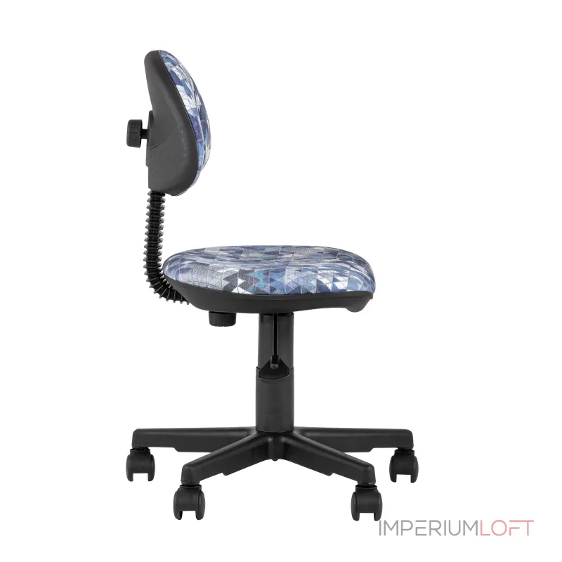 детское УМКА абстракция синий обивка ткань крестовина пластик механизм регулировки высоты от ImperiumLoft