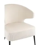 Royal Stripes велюр молочный от ImperiumLoft