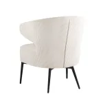 Royal Stripes велюр молочный от ImperiumLoft