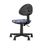 детское УМКА абстракция синий обивка ткань крестовина пластик механизм регулировки высоты от ImperiumLoft