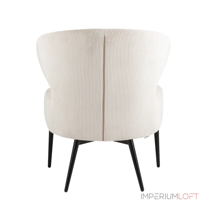 Royal Stripes велюр молочный от ImperiumLoft