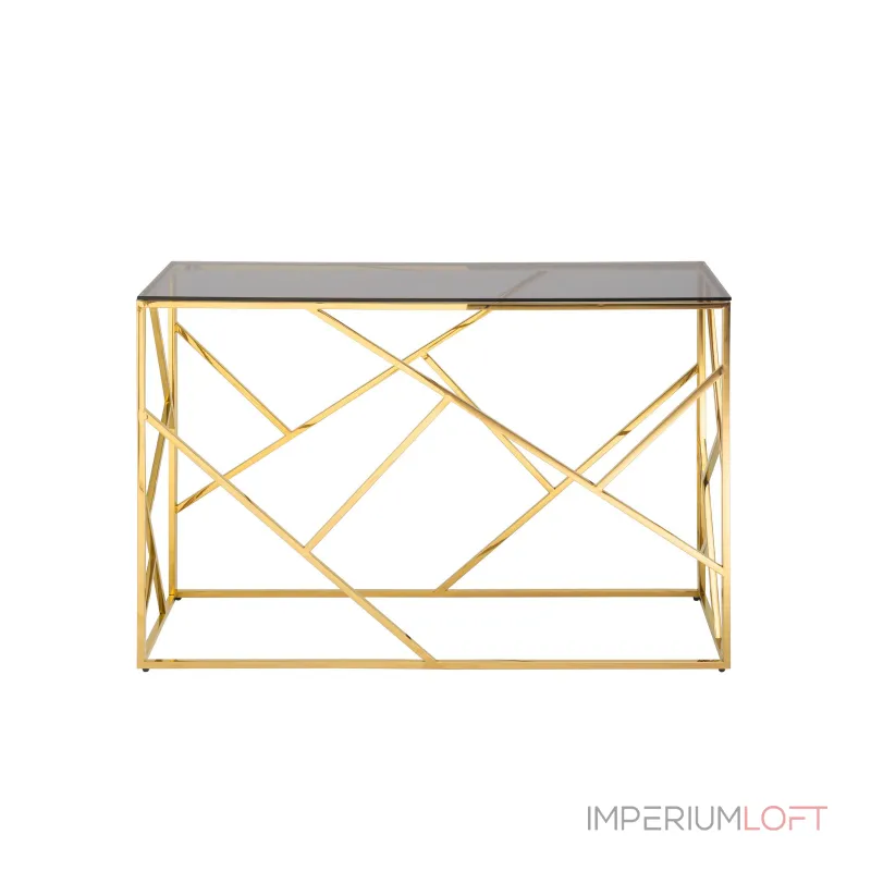 АРТ ДЕКО 120*40 нержавеющая сталь золото стекло темный хром от ImperiumLoft АРТ ДЕКО 120*40 нержавеющая сталь золото стекло темный хром от ImperiumLoft