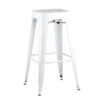 Tolix белый глянцевый, металл, пластик от ImperiumLoft